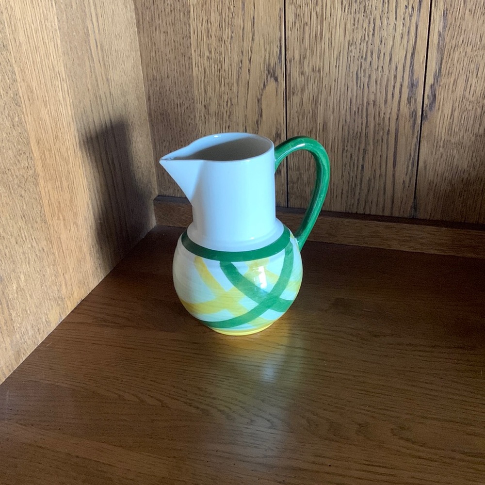Vernonware ceramic pitcher